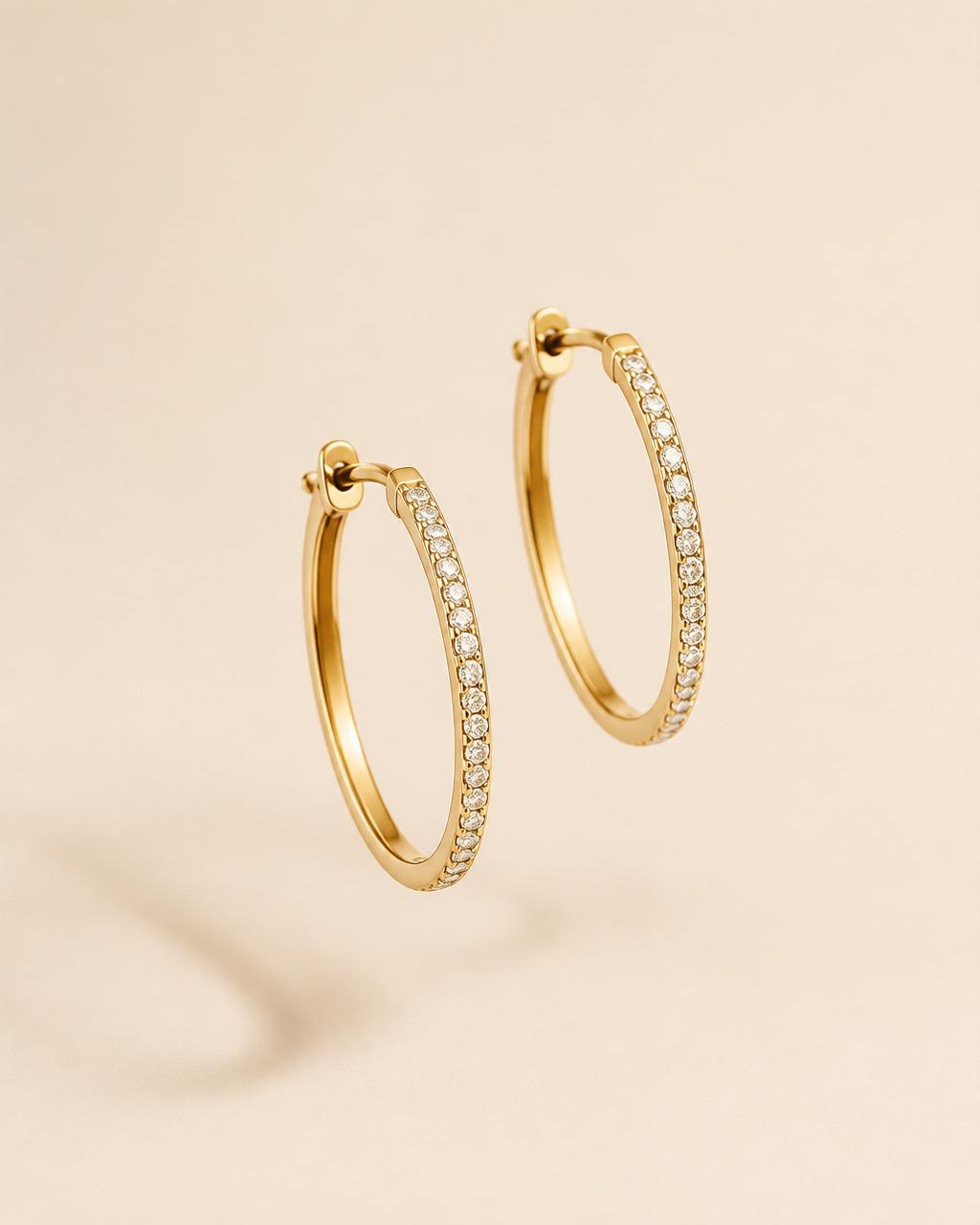 Pavé Hoops